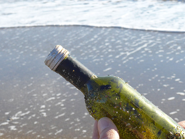 Flaschenpost und Frühlingsgefühle