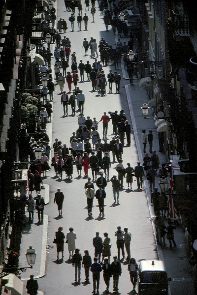 Via dei Condotti. 1982.